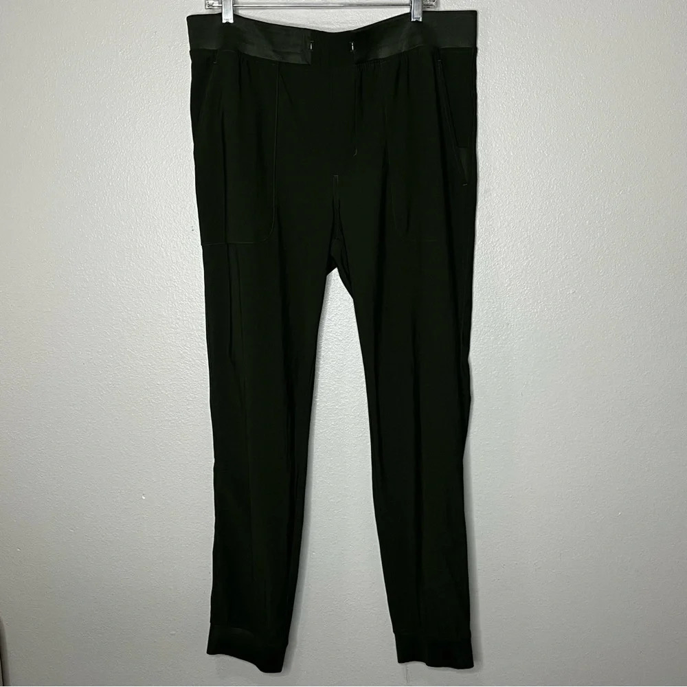 Vintage Genes Performance Joggers Men XL Green Pockets Athleisure‎ Casual Pants
